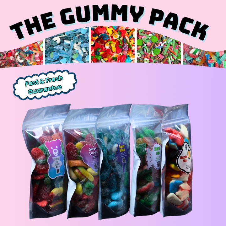 The Gummy Pack Sampler Box - Many Mix Bundle