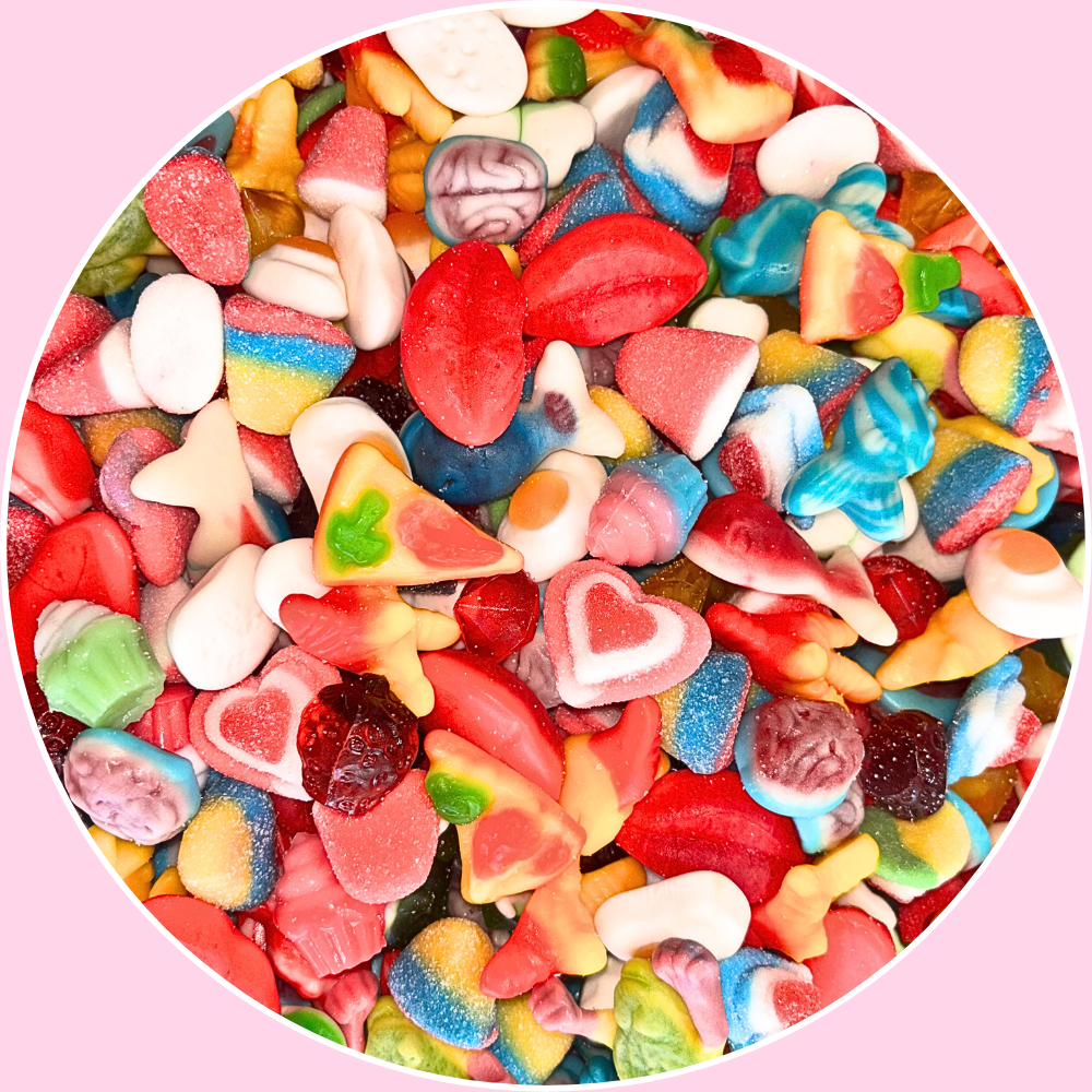 Exotic Fun Shaped Variety Gummy Mix - Pick Your Size! -  All In One Gummy Mix