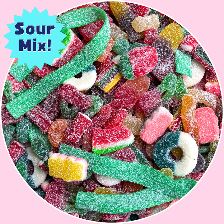 Sour Variety Gummy Mix - Pick your size! - All In One Gummy Mix